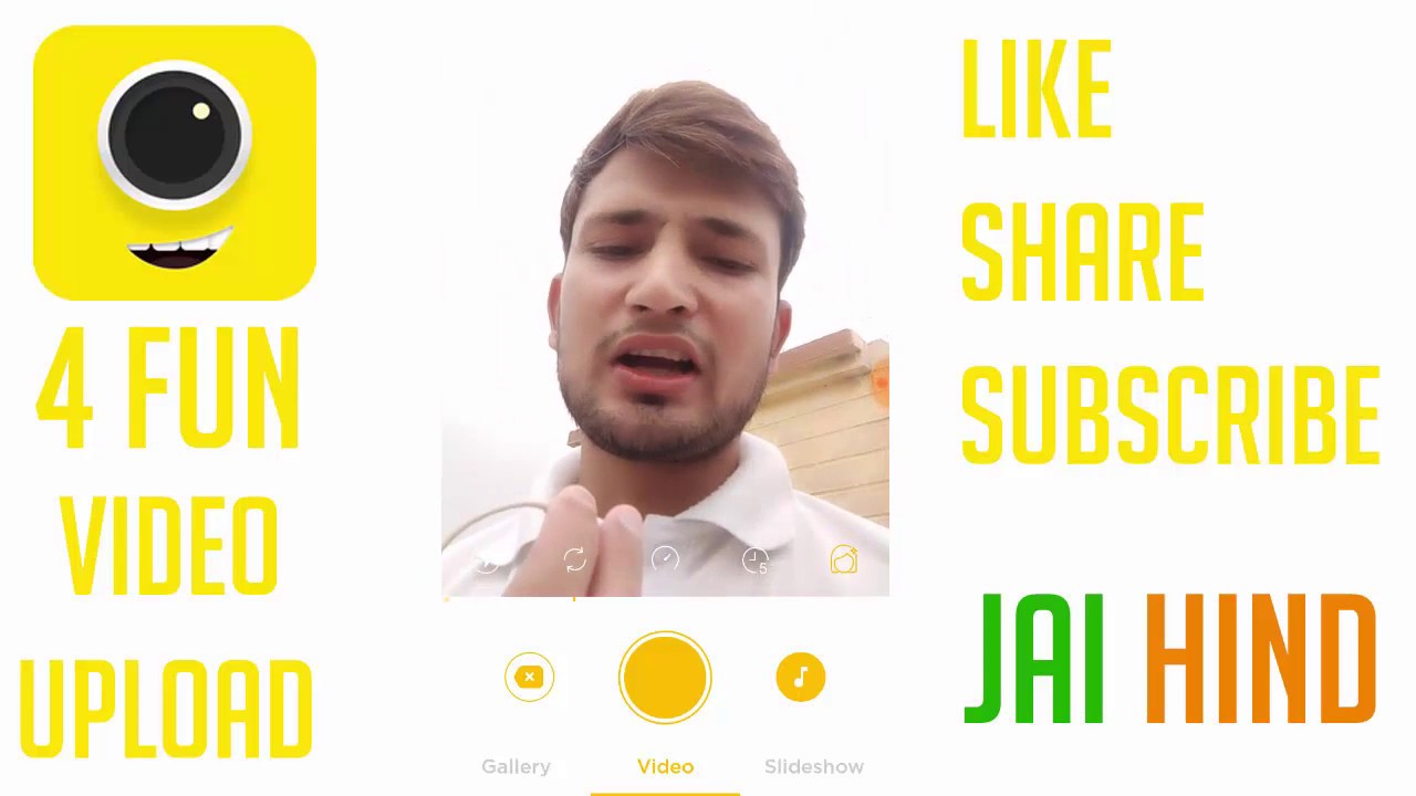 How to Upload videos on 4fun App and Earn Money in Hindi -  4 fun app par Video kaise Daale