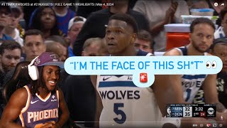 As A Suns Fan.. ANT MAN IS SCARY!! Wolves At Nuggets WCSF Game 1 Reaction