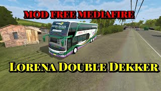 Mod Bussid Lorena Double Dekker Jet Bus 3+ Mediafire screenshot 3