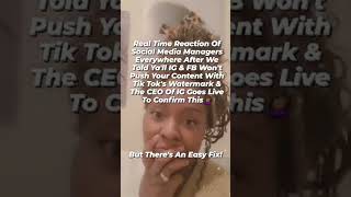 How Do You Remove Tik Tok Watermarks From Your S Snaptik App watermark tiktokwatermark