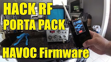installing Havoc firmware into Portapack RF one