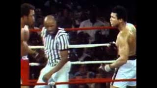 George Foreman vs Muhammad Ali - Oct. 30, 1974  - Entire fight - Rounds 1 - 8 & Interview