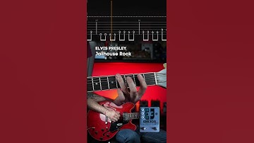 ELVIS PRESLEY - Jailhouse Rock Tutorial & TABS