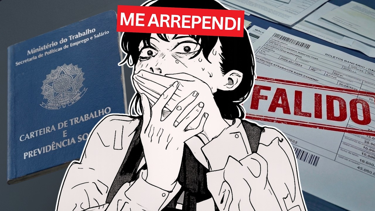 PASSEI 1 ANO FORA DA CLT PRA EMPREENDER (deu ruim kkkk)