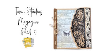 Tonic Studios Folio Using Magazine 2 ~Tutorial