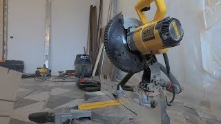 Покупка торцовочной пилы Dewalt DW 713. Краткий обзор и первое впечатление о покупке.