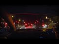 listening to lofi while driving at night | Night Time Driving ASMR Lofi Chill Hip Hop