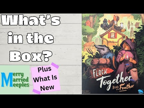 Flock Together: Birds of a Feather Eggspansion - Unboxing and What is New