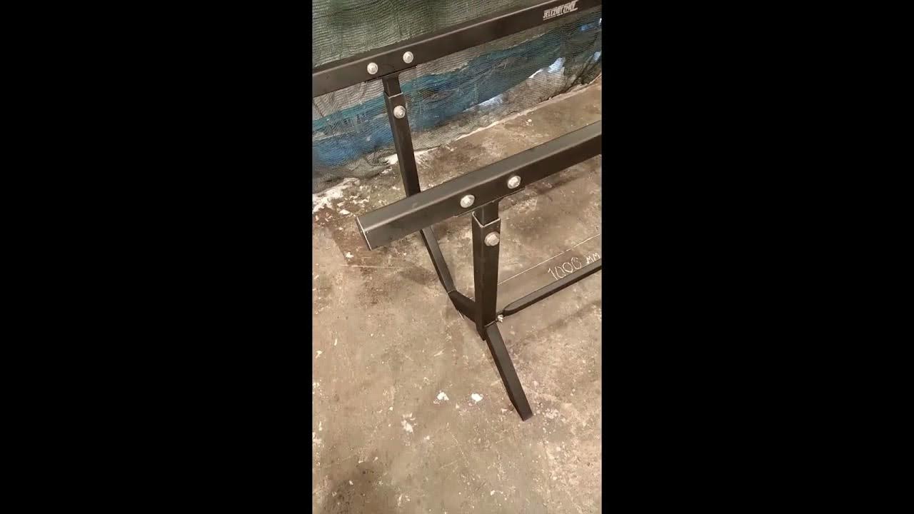 Козлы строительные для сварочных работ с изменением высоты, разборные ...