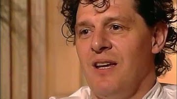 Marco Pierre White and apprentice Gordon Ramsay