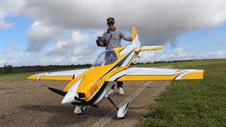 RC SKYWING 101” LASER 260 | GP123cc sound | Angel Gomez RC