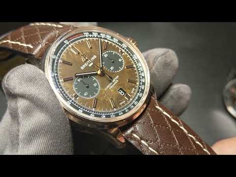 【雙B聯名 百年好合】BREITLING 百年靈 Premier B01 Bentley Centenary 賓利 百週年限量錶