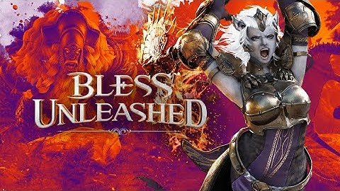 Bless Unleashed - 2nd CBT - Crusader gameplay!