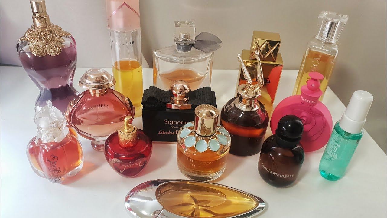 SWEETEST PERFUMES IN MY COLLECTION | 15 FRAGRANCES - YouTube