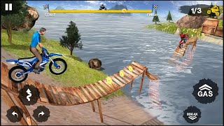 STUNT BIKE RACING TRICKS ANDROID GAMEPLAY #bike screenshot 5