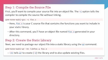 How to Create and Link a Static Library for ARM Projects with arm-none-eabi-gcc
