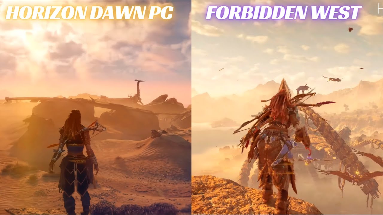 Horizon Zero Dawn PC vs Horizon 