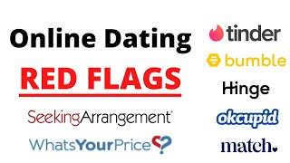 Online Dating RED FLAGS to Avoid
