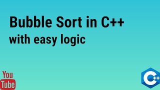 Bubble sort in C++