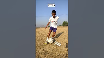 STEP OVER tutorial 🔥#football #shorts #viral #ronaldo #neymar #messi #cr7 #soccer  #tutorial #skills