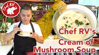 CREAM OF MUSHROOM SOUP