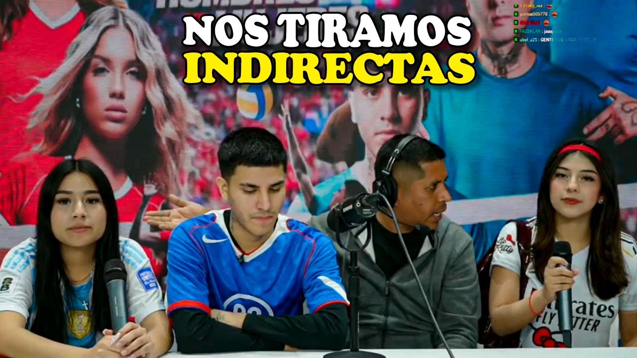 MILENKA CARA A CARA CON ZULLY EN EL EVENTO DE VOLEY DE CRISTORATA