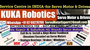 How to install Align KUKA Robotics Resolver Angle Adjust Servo Motor Saudi KSA Qatar ARAB UAE India