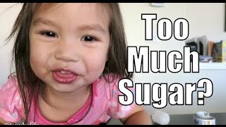 Too Much Sugar while We Were Gone? - July 01, 2015 -  ItsJudysLife Vlogs