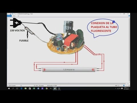 Video: Cómo Hacer Una Lámpara De Bajo Consumo