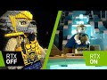 Lego chima but rtx is on