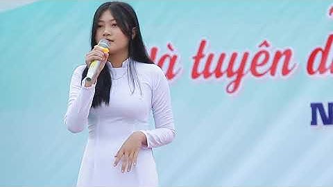 Văn nghệ tổng kết năm học 2021-2022 trường THPT Cái Nước