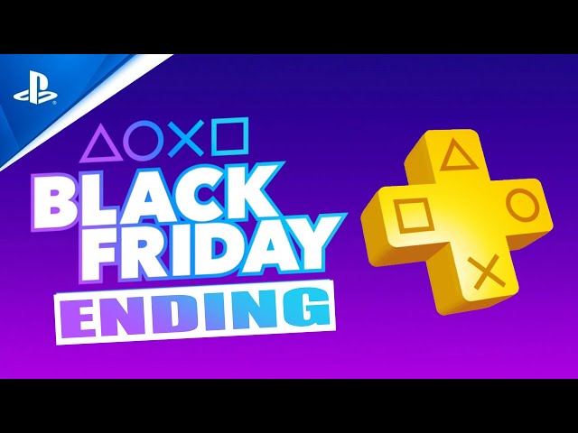 Subscrição de 12 meses do Playstation Plus alia-se à Black Friday