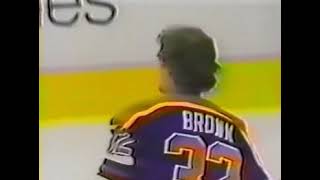 Dave Brown vs Stu Grimson 1990/1/9