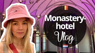 Monastery-hotel: weekend vlog. Belgium and NL. Готель-монастир, влог.