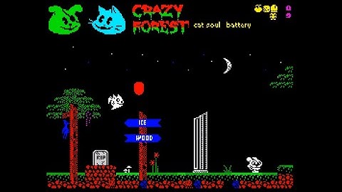 CRAZY FOREST 128K (2023) Walkthrough, ZX Spectrum