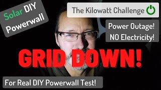 Total Power Outage Forces Real DIY Powerwall Test!