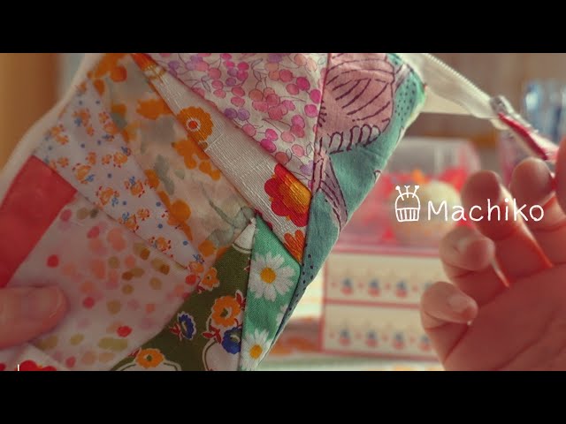 Tiny Fabric Scraps Became a Cute and Useful Patchwork Accessory