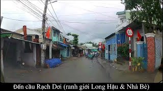 Từ Chùa Pháp Thạnh Đến Cầu Rạch Dơi Long Hậu, Cần Giuộc, Long An - 5Km