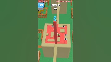 Stacky Dash Level 55 #technogamerz #stackydash #shorts