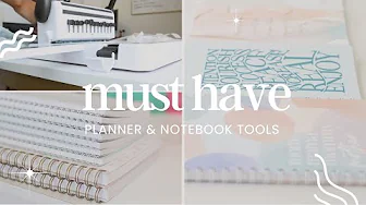 Must-Have Tools For Creating Planners and Journals | go-to equipment, tips, programs, packaging