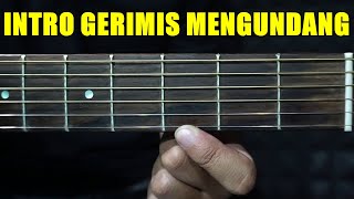 BELAJAR Gitar Intro Gerimis Mengundang Slam ajang fingerstyle