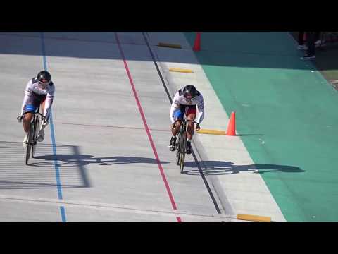 2017전국체전 사이클 남자일반부 단체스프린트 예선 한국체대(김용진, 주정원, 석혜윤)