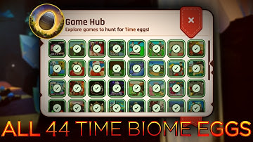 The Hatch How To Get ALL 44 Time Biome Eggs + The Egg of Tempus Fugit [EVENT]