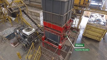 Weima Powerline Shredder - Binn Group - SRF Production