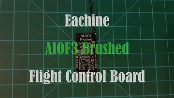 Eachine AIO F3 brushed Flight Controller Board with built in OSD and receiver