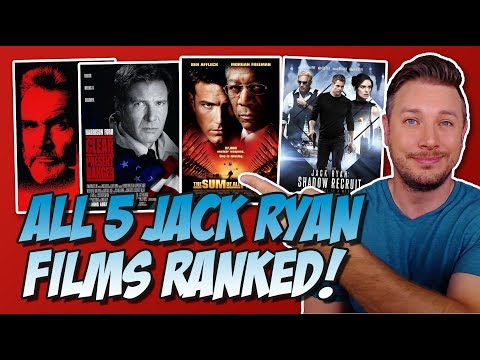 All 5 Jack Ryan Movies Ranked!