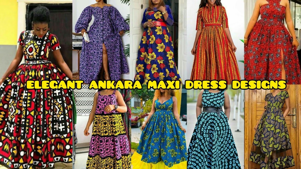 sachin and babi light blue dress Habibi Ankara Maxi Dress main image 0