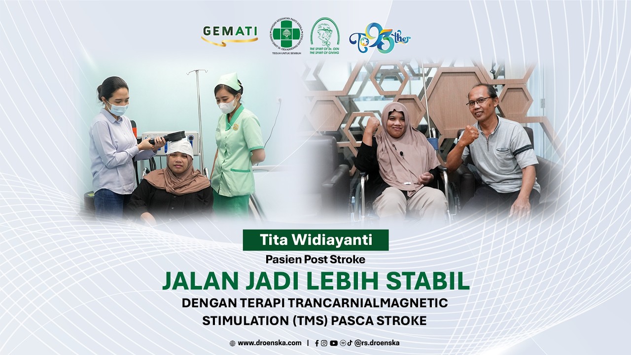 Jalan jadi lebih stabil dengan terapi Layanan TMS (Transcranial Magnetic Stimulation) pasca stroke
