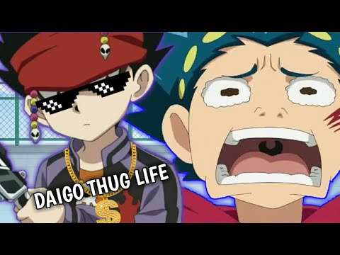 Daigo Thug Life // Beyblade Burst funny moment //