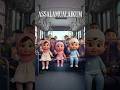 Kids on bus say Assalamualaikum | Islamic Wheels on the Bus | #islamicvideo #kids #childrensrhymes